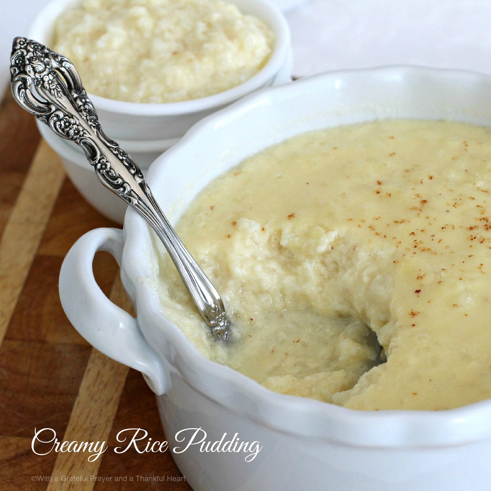With a Grateful Prayer and a Thankful Heart: Rice Pudding ...