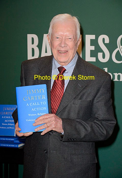 In The News Jimmy Carter Appears At Barnes Noble Rockefeller
