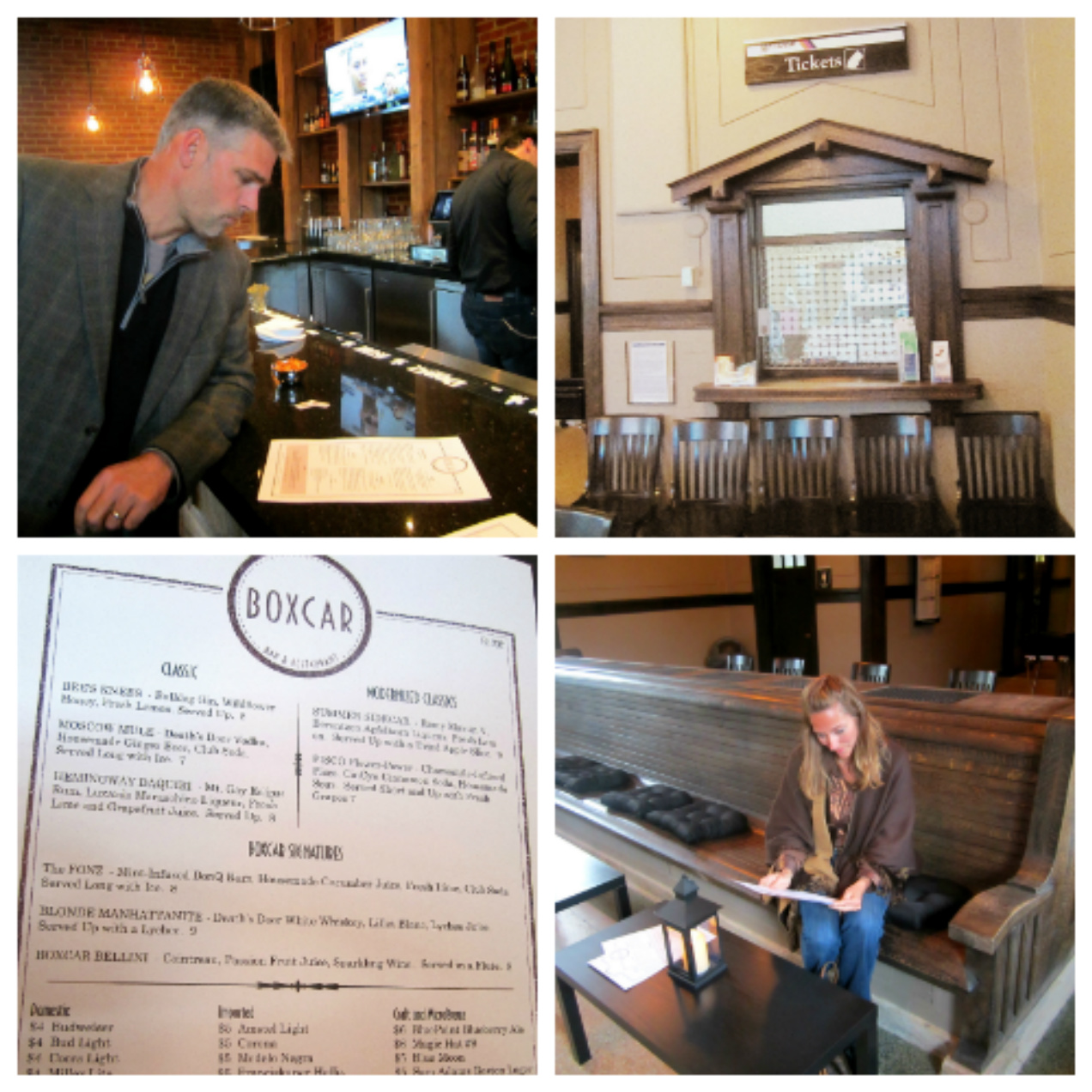 All Aboard! Box Car Bar & Grill