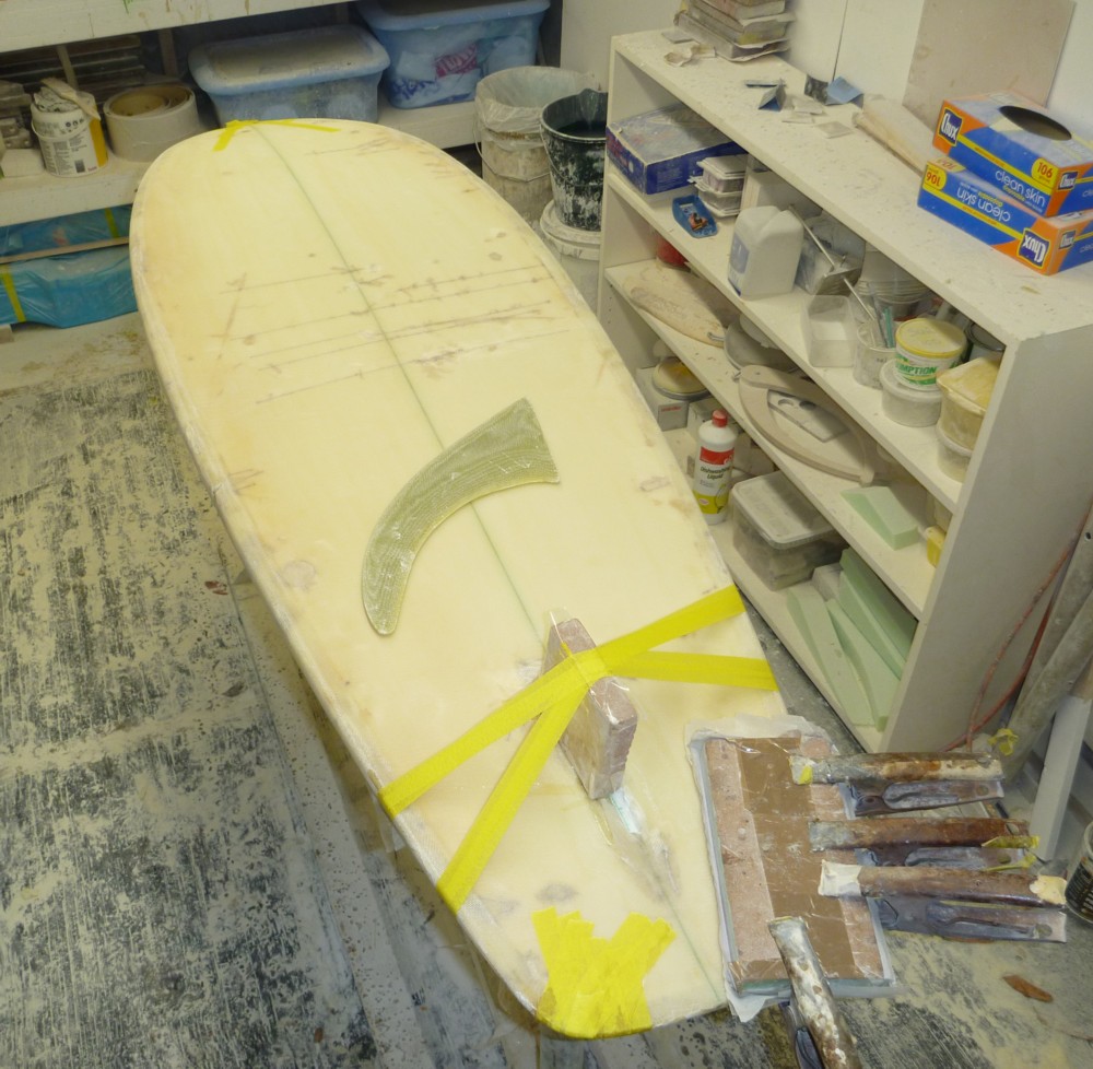 davidplattsurfboardrestorations Mc GRIGOR SPOON KNEEBOARD