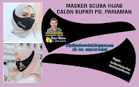 MASKER SCUBA HIJAB Calon Bupati