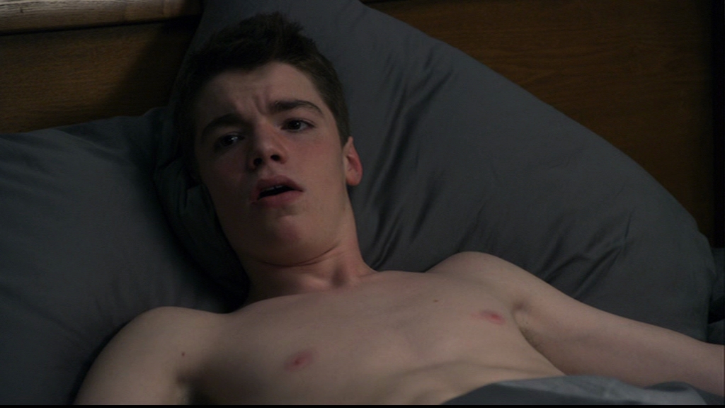 Gabriel Basso - Shirtless in "The Big C" .