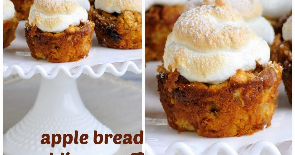 Haniela's Apple Bread Pudding Muffins