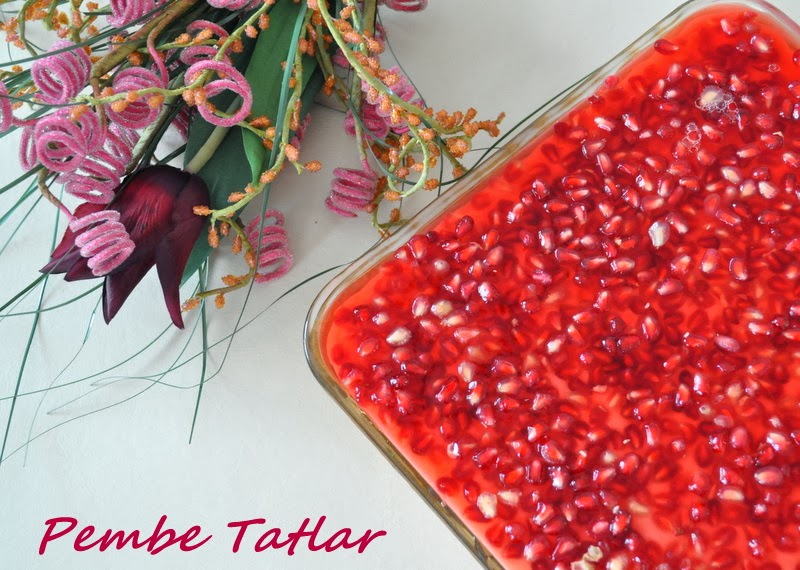 Pembe Tatlar Narlı Pasta