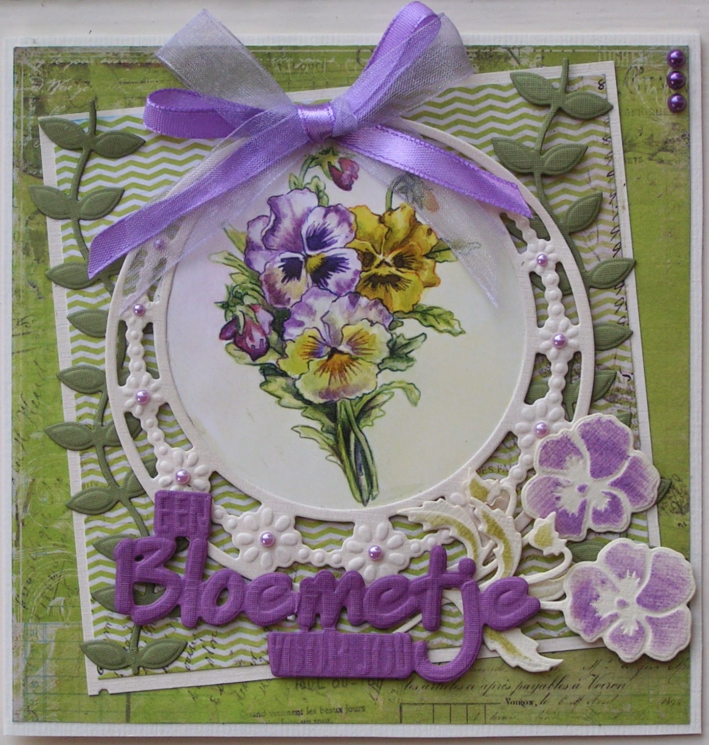 Trijntjes Kaarten Viooltjes voorjaar&hellip;.