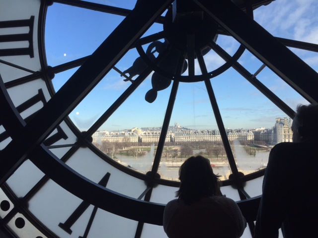 horloge au musée d'Orsay
