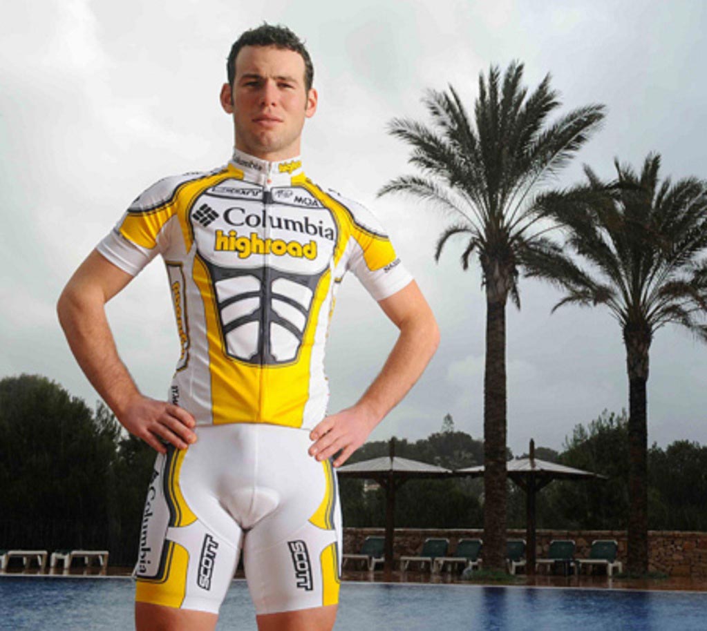 CRAZY UNDIES Mark Cavendish, voilà un cycliste qui a de quoi être fier
