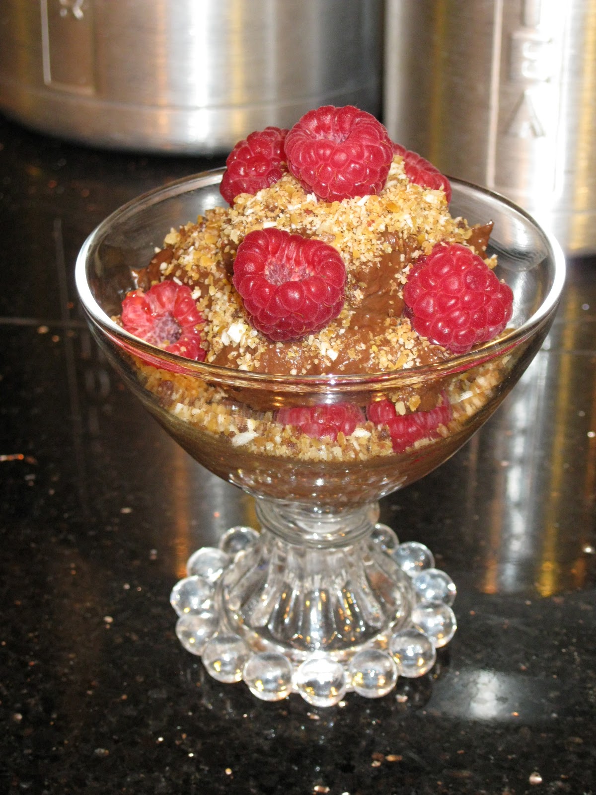 Savory Craft Vegan Chocolate Mousse Parfait