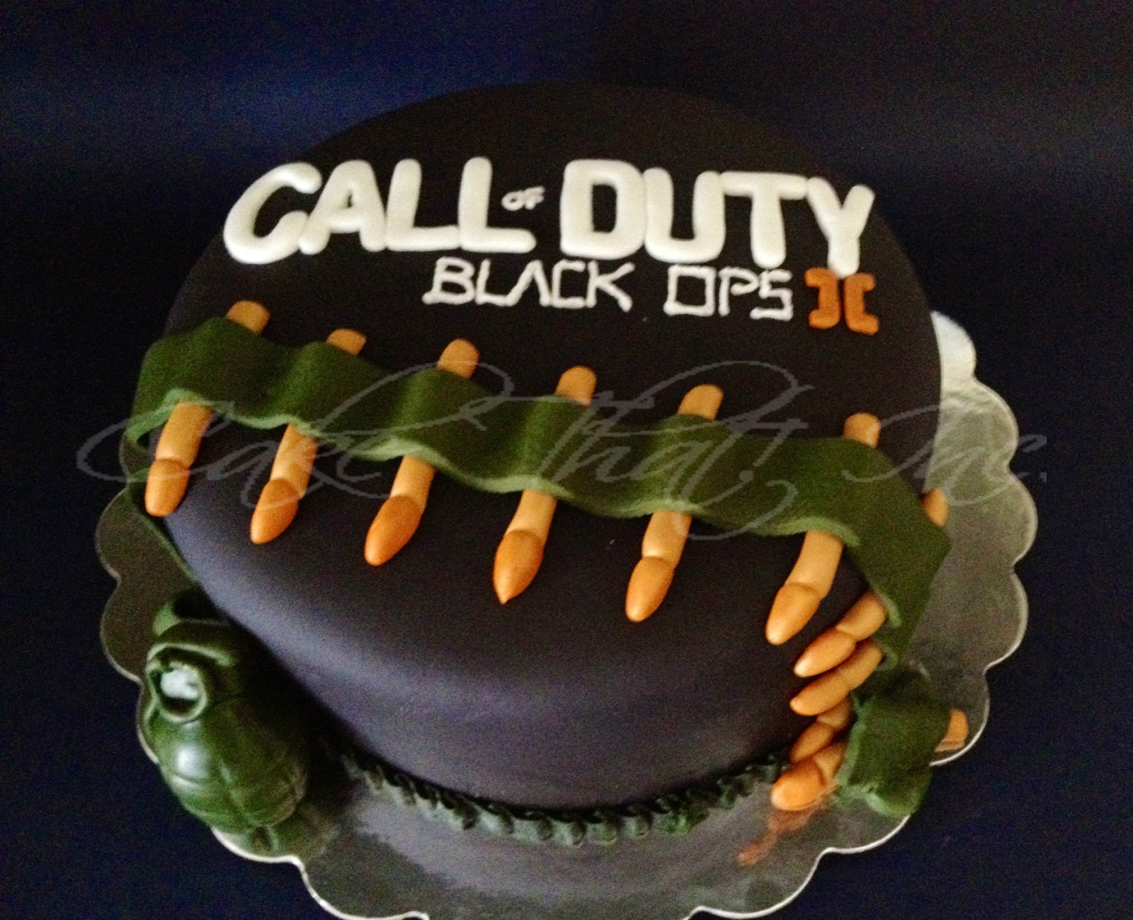 Call Of Duty Birthday Cake Call Of Duty Birthday Cake