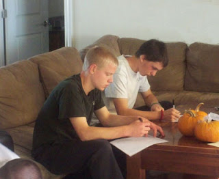 Conrad works hard on his therapy assignment Therapy_Cedar_Ridge_Academy_Therapeutic_Boarding_School