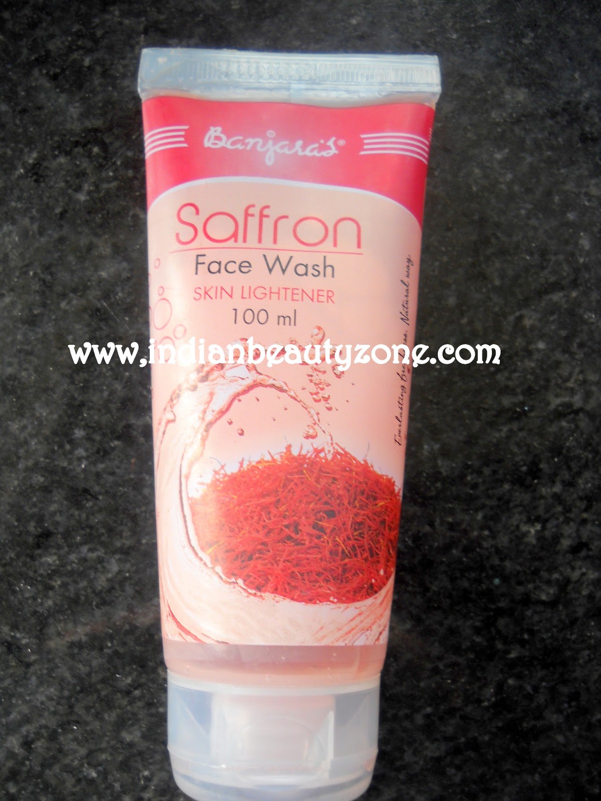 Indian Beauty Zone Banjara's Saffron Skin Lightener Face Wash Review