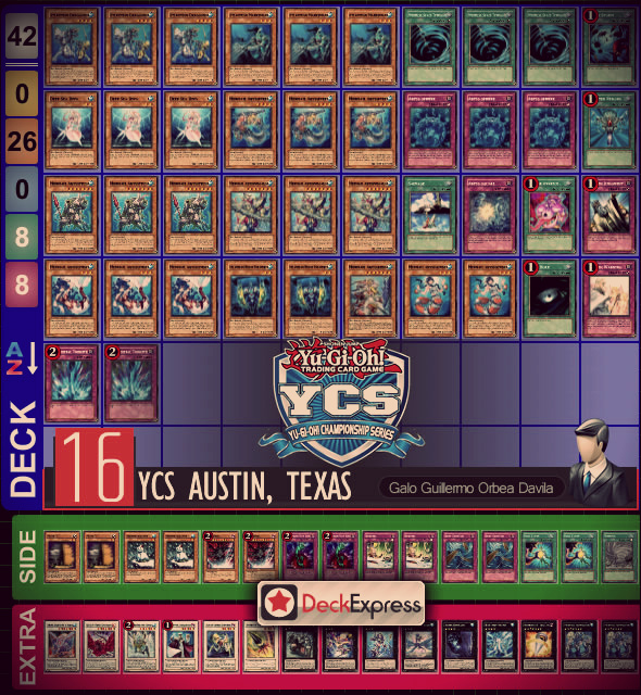 [Deck] YCS Austin Top 16: Galo Guillermo Orbea Davila