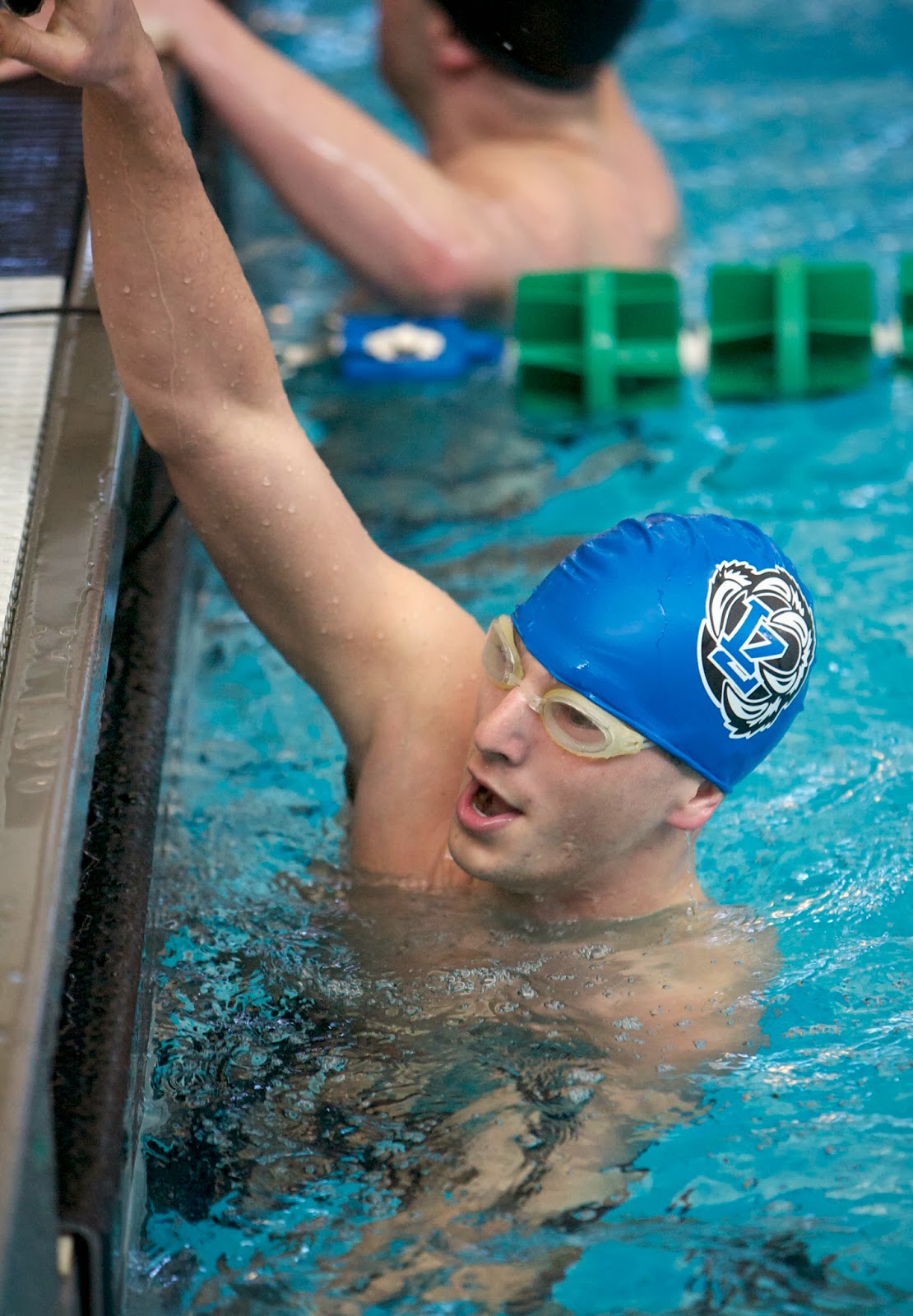 Mark Kodiak Ukena IHSA Boys Swimming Sectionals