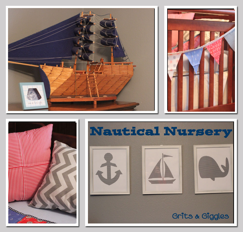 Grits & Giggles A Nautical Nursery