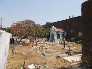 Catholic Cemetery inside "Nani Daman Fort".