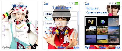 韓國女團5Dolls SonyEricsson手機主題for Elm/Hazel/Yari/W20﹝240x320﹞