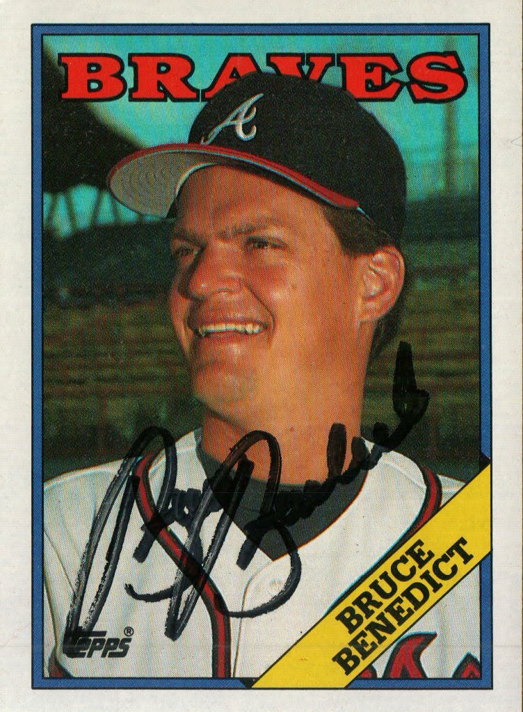 Jackson's Autographs TTM Success Bruce Benedict