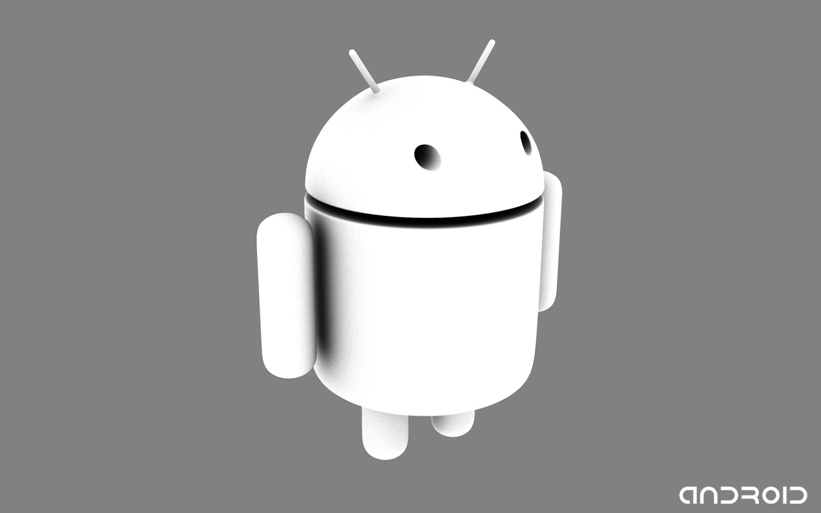 3d White Android Wallpaper HD Widescreen