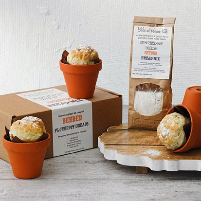 Ma Bicyclette: Buy Handmade | Christmas Gift Guide For Her - Flowerpot Bread Making Kit