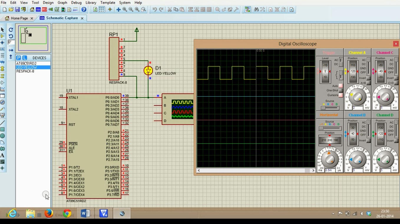 voltmeter using 8051 Digital dc voltmeter using microcontroller 8051(atmel 89x52) design digital voltmeter using microcontroller or microprocessor and display on 7-segment or 16x2 lcd(liquid crystal display)we are using 7-segment in this simulation in proteus. voltmeter using 8051 Digital dc voltmeter using microcontroller 8051(atmel 89x52) design digital voltmeter using microcontroller or microprocessor and display on 7-segment or 16x2 lcd(liquid crystal display)we are using 7-segment in this simulation in proteus.