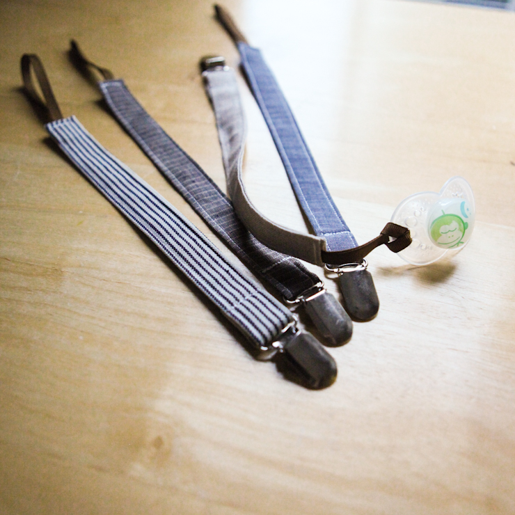 ELM STREET LIFE DIY Pacifier clips.