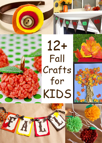 12+ Fall Crafts for KIDS - Busy Moms Helper
