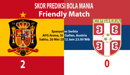 Prediksi Bola Terbaru Spanyol vs Serbia Friendly Match 