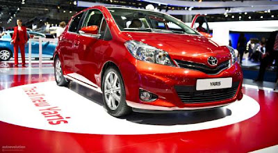 Toyota Yaris Facelift 2012