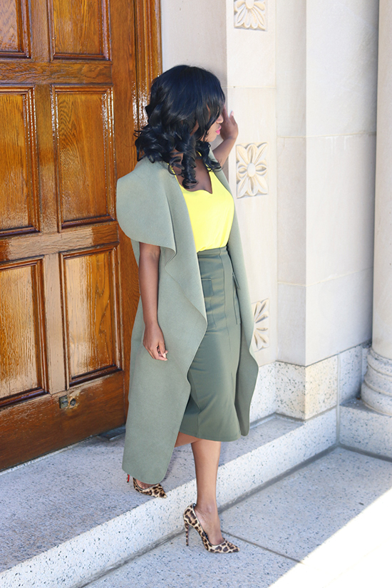 Khaki and Yellow Mix Prissysavvy