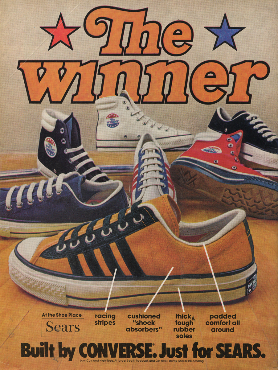 Neato Coolville Sears The Winner Shoes Built By Converse