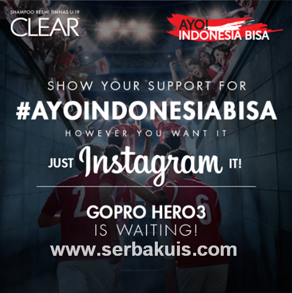Kontes Foto Selfie Untuk Timnas Berhadiah Kamera GoPro® HERO3+