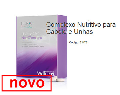 Complexo Nutritivo para Cabelo e Unhas Wellness by Oriflame
