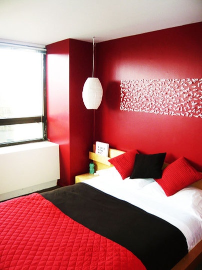 Decorar Dormitorio de color Rojo ~ Decorar Tu Habitación