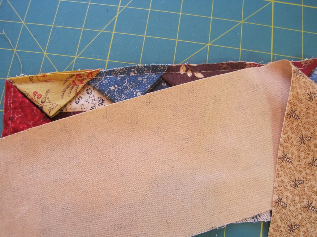 A Sentimental Quilter Prairie Points Tutorial