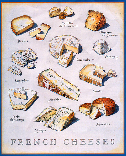 Un Coup D'aile: French Food Friday : The 8 categories of French Cheese