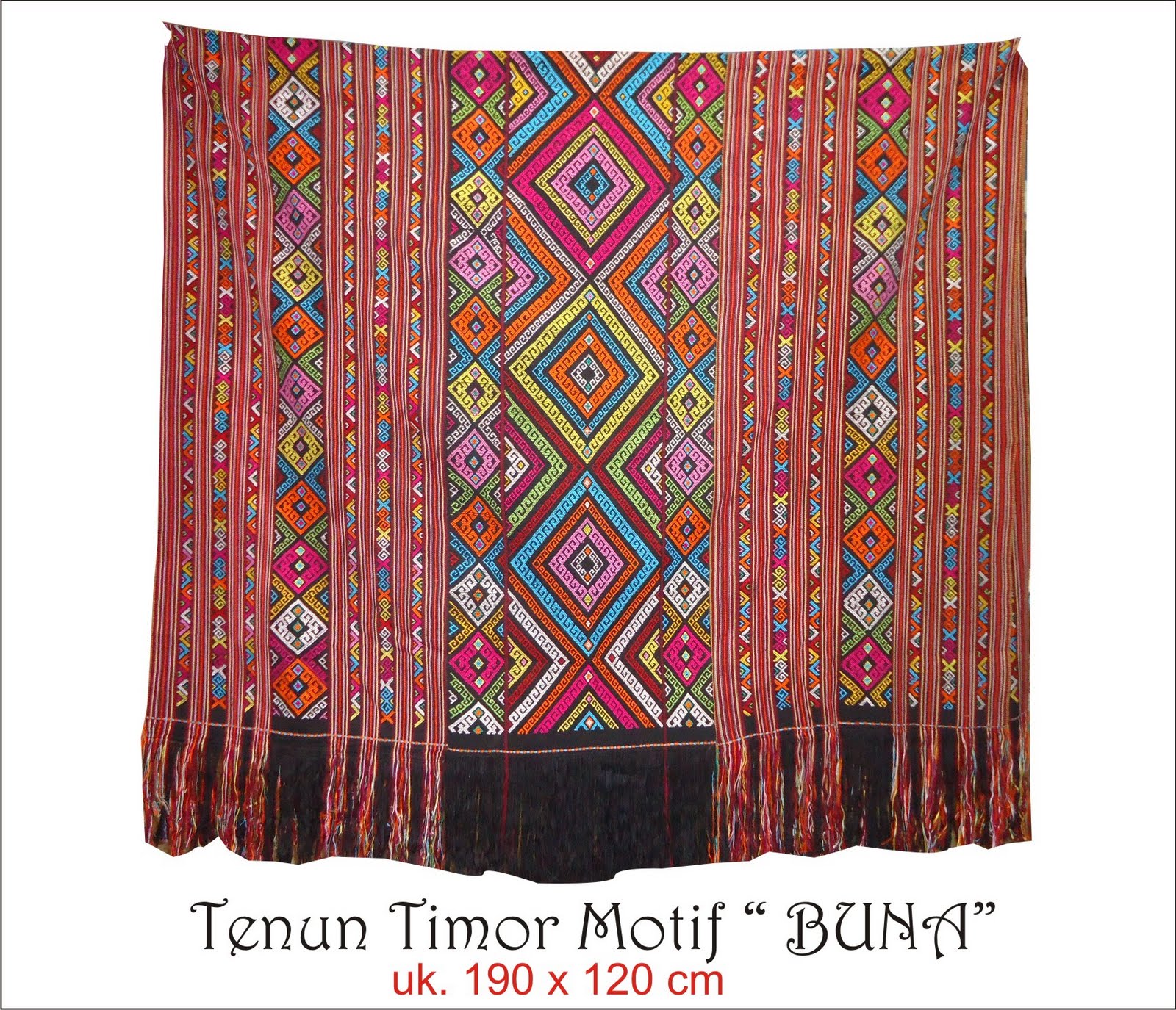 Aneka Kain Tenun Timor - Motif Buna