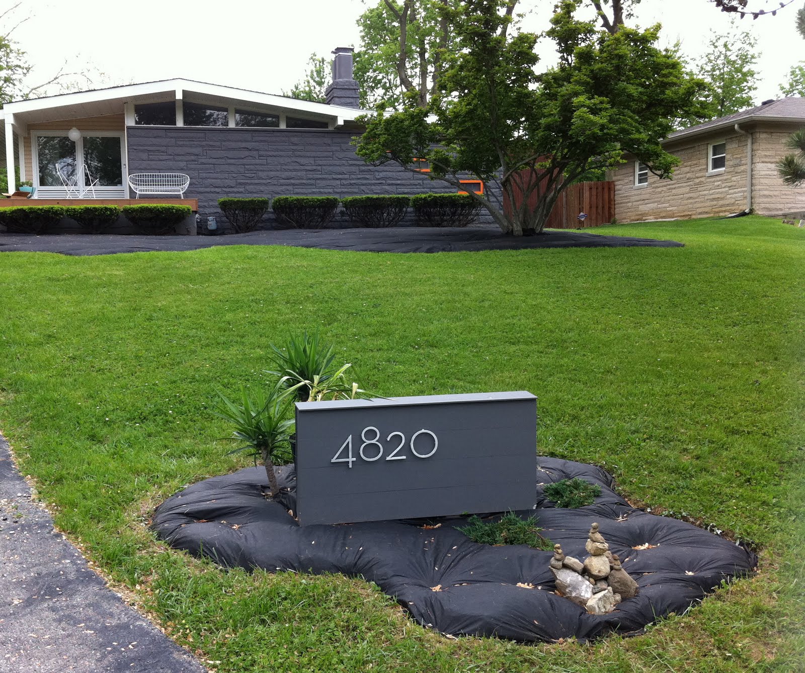 Mid Century Modern Atomic Indy Mid Century Modern Landscaping