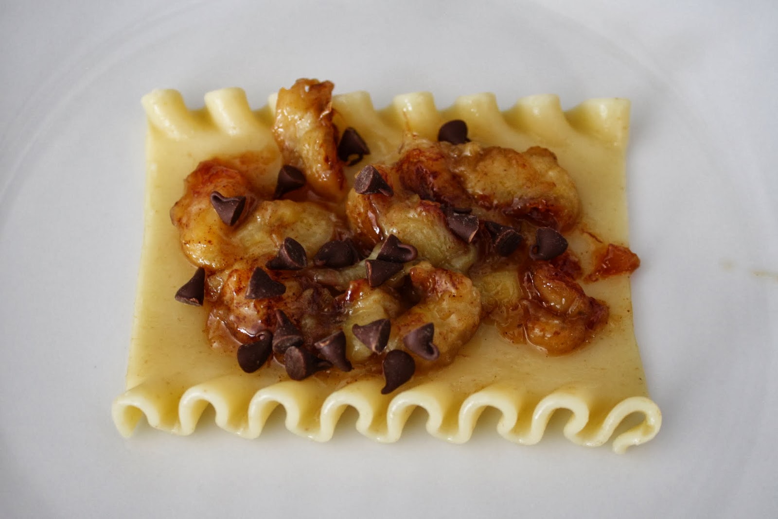 Making Mama's Kitchen Eat, Drink, Remember Chocolate Banana Lasagna