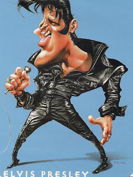 elvis caricature