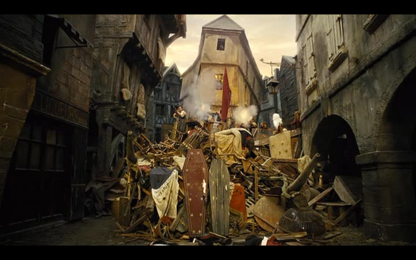 Les Miserables 2012 Barricade
