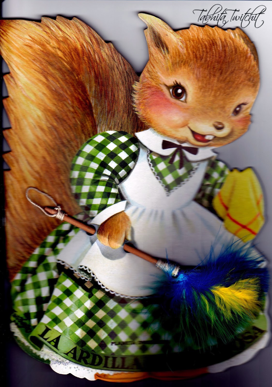 ¡Viva la Pepa! La ardillita hacendosa. Para Manolina.