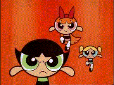 Free Famous Cartoon Pictures: Powerpuff Girls Cartoon Animated GIF