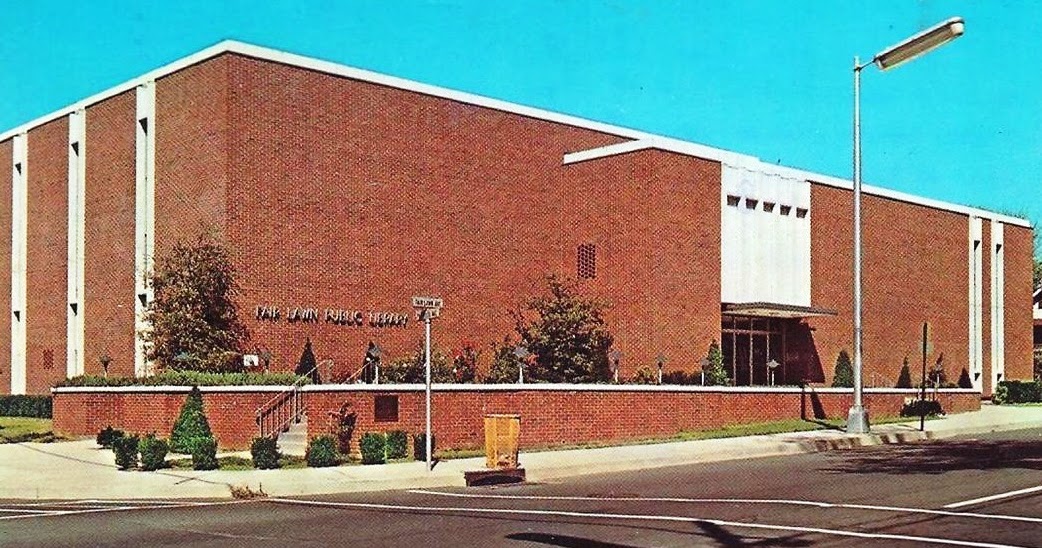 Library Postcards 1975, Library, Fair Lawn, New Jersey