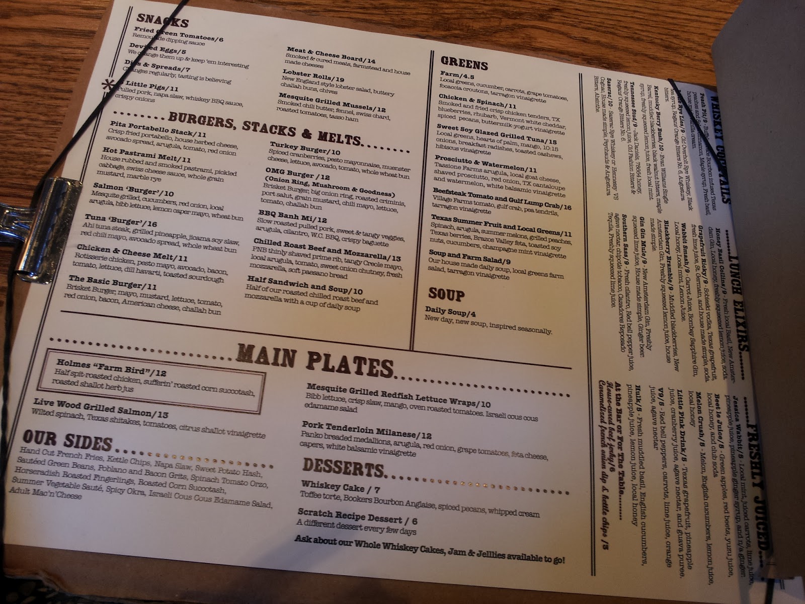 whiskey cake plano menus whiskey cake plano menus