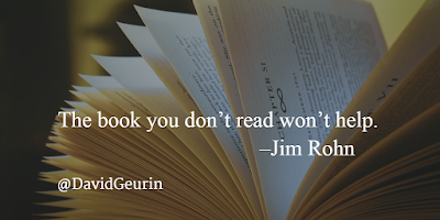 The @DavidGeurin Blog: So you're an educator, and you're not reading?