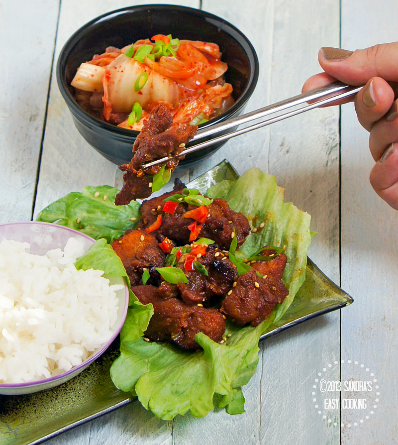 Spicy Grilled Boneless Pork Spare Ribs Sandra's Easy Cooking