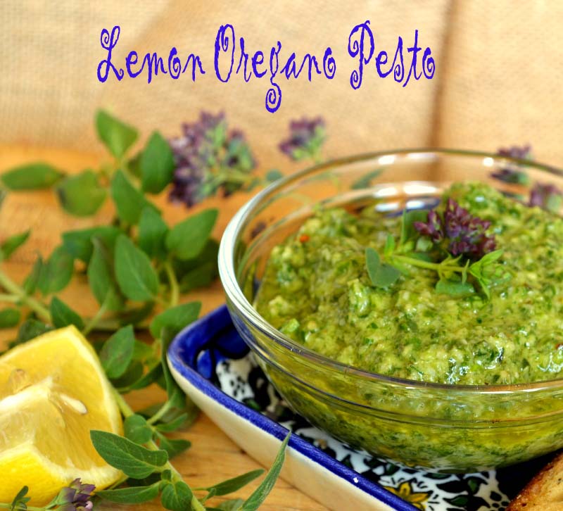 Give Me Some Sauce Tuesday or Lemon Oregano Pesto This Is How I Cook
