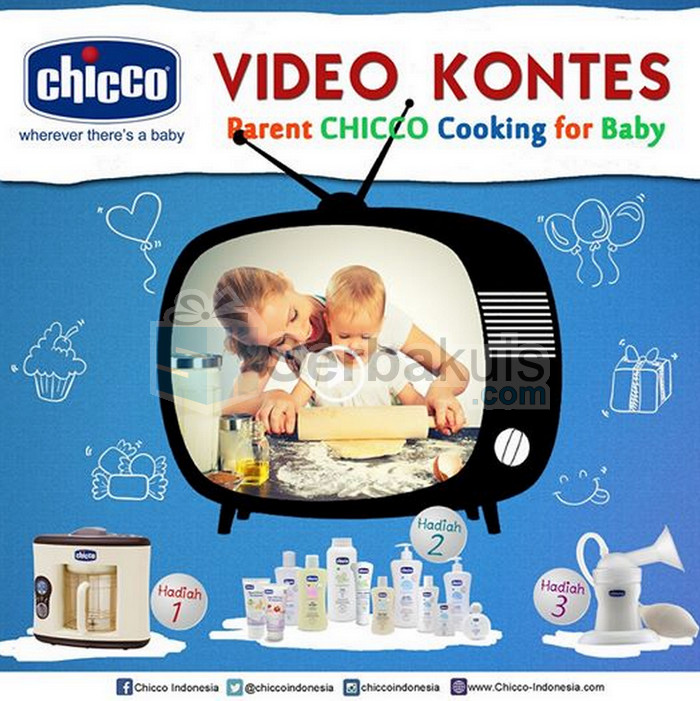 Kontes Video Cooking for Baby Hadiah Pure Steam Cooker Kontes Video Cooking for Baby Hadiah Pure Steam Cooker