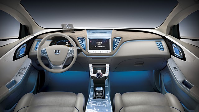 Luxgen Neora Concept interior Luxgen Neora Concept interior