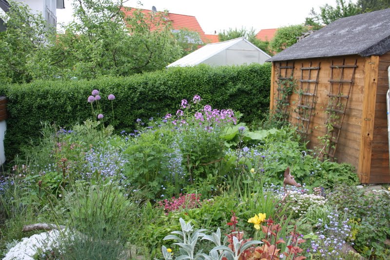 Wildes Gartenglück Garten im Juni